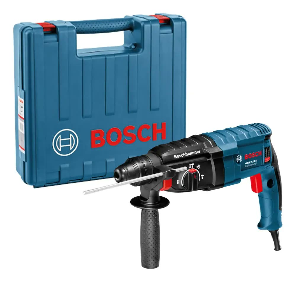Martelete eletropneumático Bosch Professional GBH 2-24 azul com 820W de potência