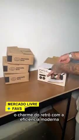 vídeo do produto