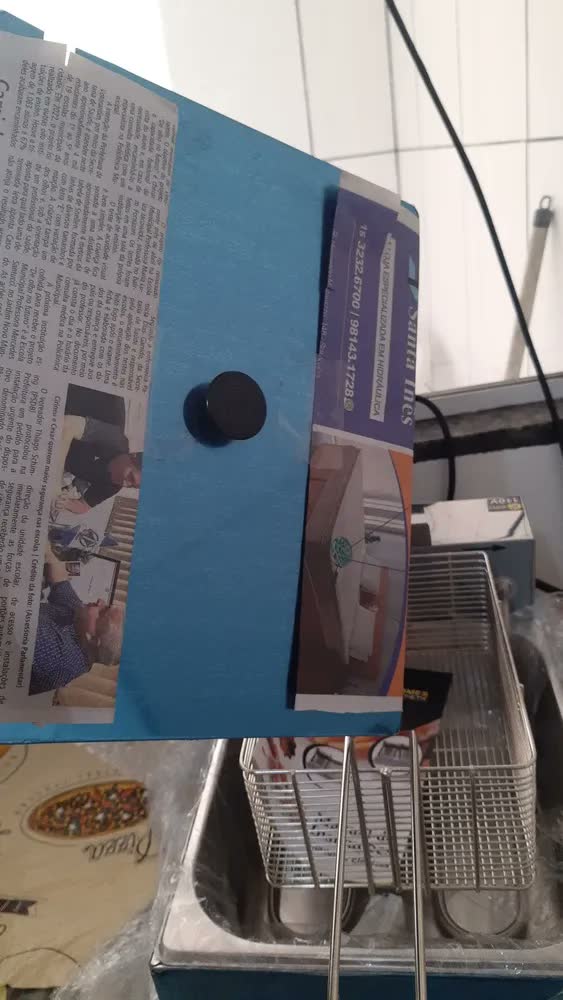 foto de Fritadeira Elétrica 5litros Gomes Inox Em Aço Inoxidável