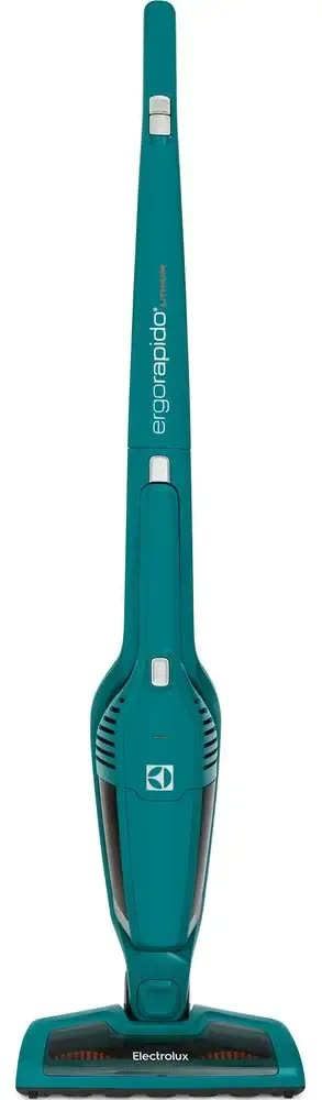 Aspirador de Pó Vertical Sem Fio Electrolux Ergorapido 2 em 1 até 20 min Verde ERG22 - Bivolt