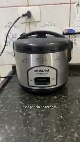 vídeo do produto
