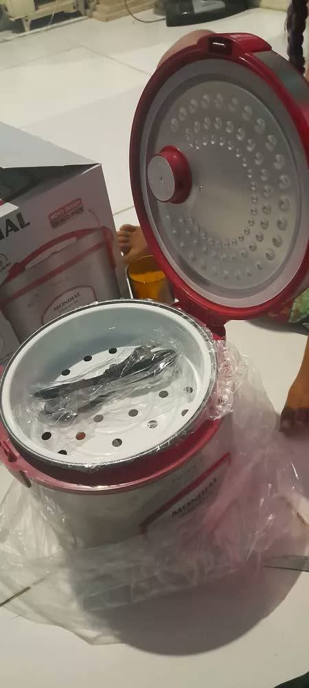 foto de Panela Elétrica de Arroz Mondial 500W - PE-45-6X