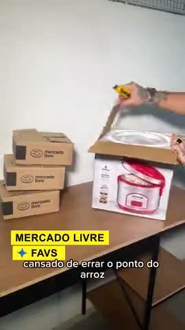 vídeo do produto