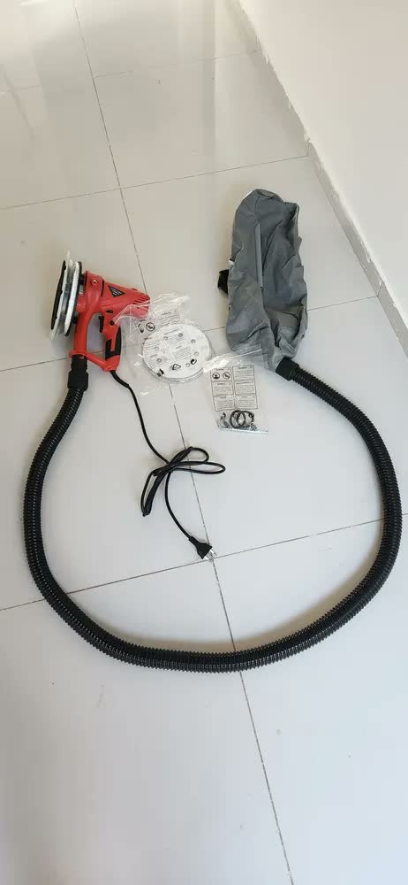 foto de Lixadeira De Parede E Teto Girafa 750w Com Coletor De Po Nagano NLO Cor Vermelho