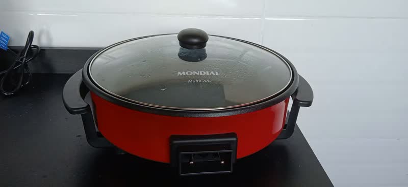 foto de Panela Elétrica Redonda, Mondial, 1200W - PE-28