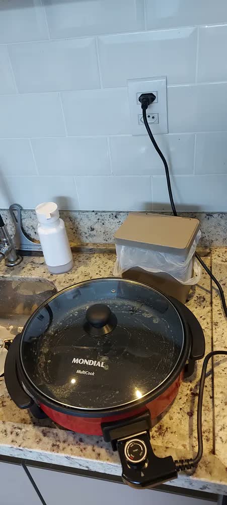 foto de Panela Elétrica Redonda, Mondial, 1200W - PE-28