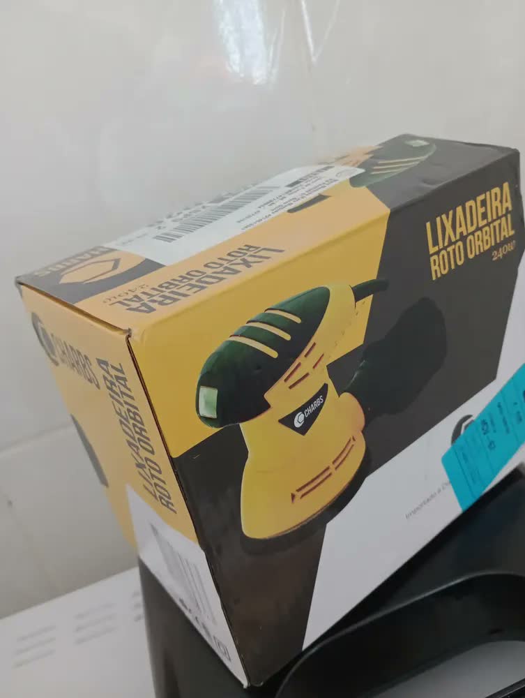 foto de Lixadeira Roto Orbital Charbs Ch1810 240w C/coletor Pó