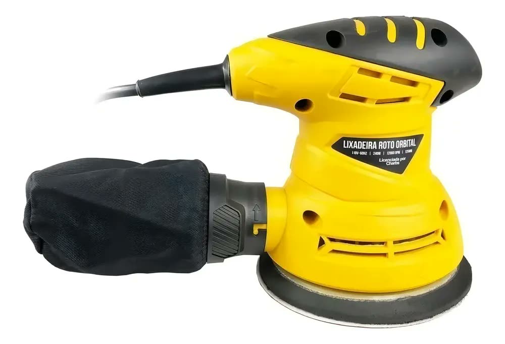 Lixadeira Roto Orbital Charbs Ch1810 240w C/coletor Pó