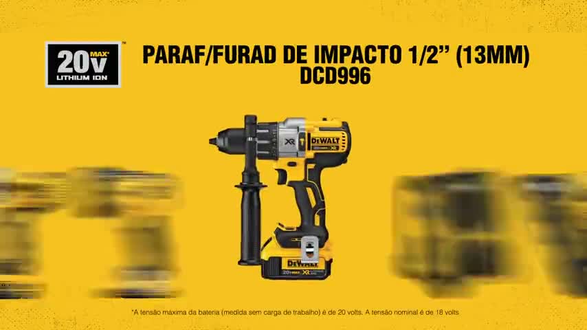 vídeo do produto