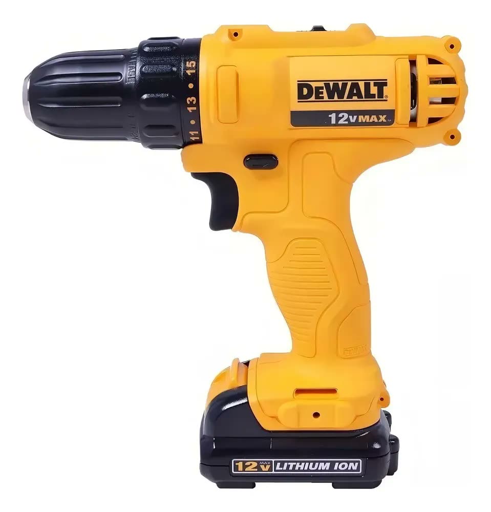 Furadeira e Parafusadeira 10mm Dewalt Modelo DCD700C2 Com 2 Baterias 1 Carregador
