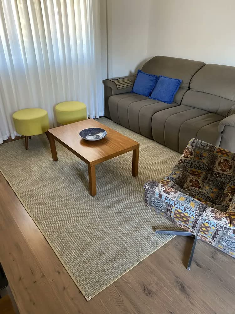 foto de Tapete Sala Sisal 2,50x2,00 Quarto Sala Loja Decoração