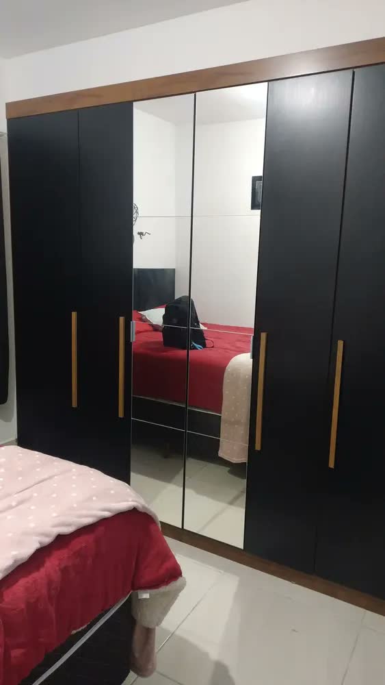 foto de Guarda Roupa Casal Valencia 6 Portas 6 Gavetas C/ Espelho