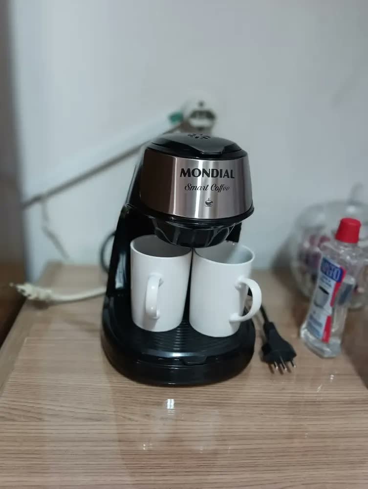 foto de Cafeteira Elétrica Smart Coffe Mondial 500W - C-42-2X-BI