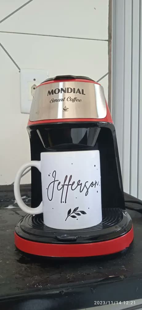 foto de Cafeteira Elétrica Smart Coffe Mondial 500W - C-42-2X-BI