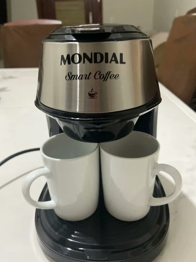 foto de Cafeteira Elétrica Smart Coffe Mondial 500W - C-42-2X-BI