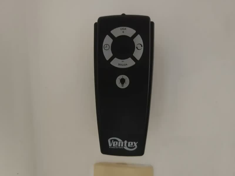 foto de Ventilador de Teto Ventex Valen LED 3 Pás 1.1m Branco Silencioso