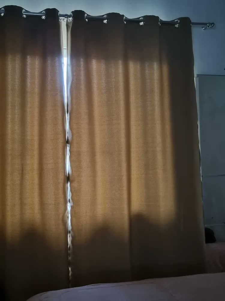 foto de Cortina Blackout Em Tecido 2 80 X 2 20 Com Ilhos