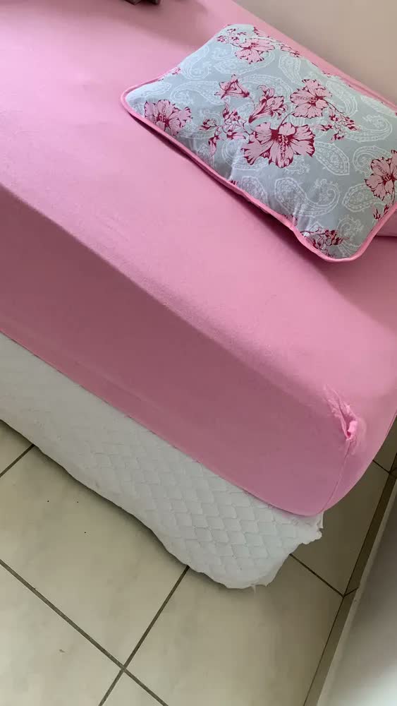 foto de Jogo De Lençol Casal Queen 3 Pç Estampado Malha 100% Algodão