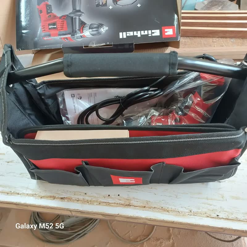 foto de Furadeira De Impacto Einhell Tc-id 1000 E Kit Frequência 60 Hz