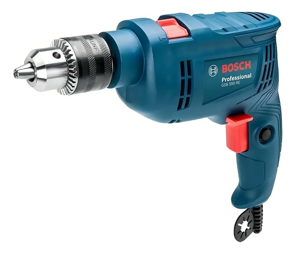 Furadeira De Impacto Bosch Gsb 550 Re 1/2