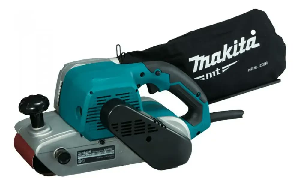 Lixadeira De Cinta 940w 100 X 610 Mm - M9400b Makita Cor Azul-turquesa