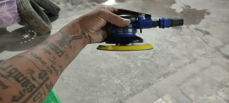 foto de Lixadeira Pneumática Roto Orbital PDR PRO-406 6'' 12,000 RPM