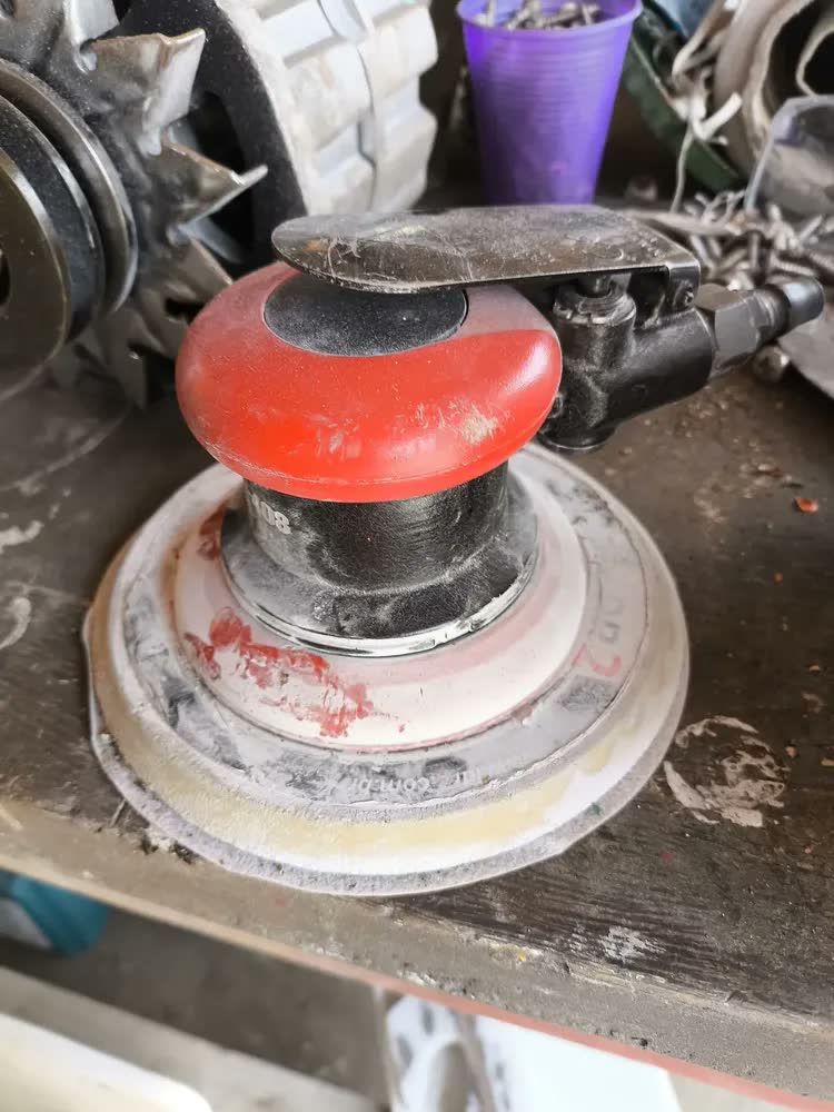 foto de Lixadeira Pneumática Roto Orbital PDR PRO-406 6'' 12,000 RPM