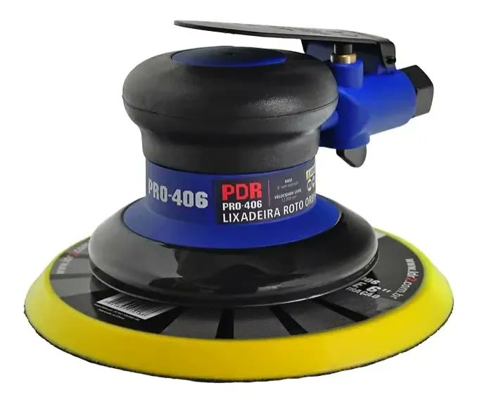 foto de Lixadeira Pneumática Roto Orbital PDR PRO-406 6'' 12,000 RPM