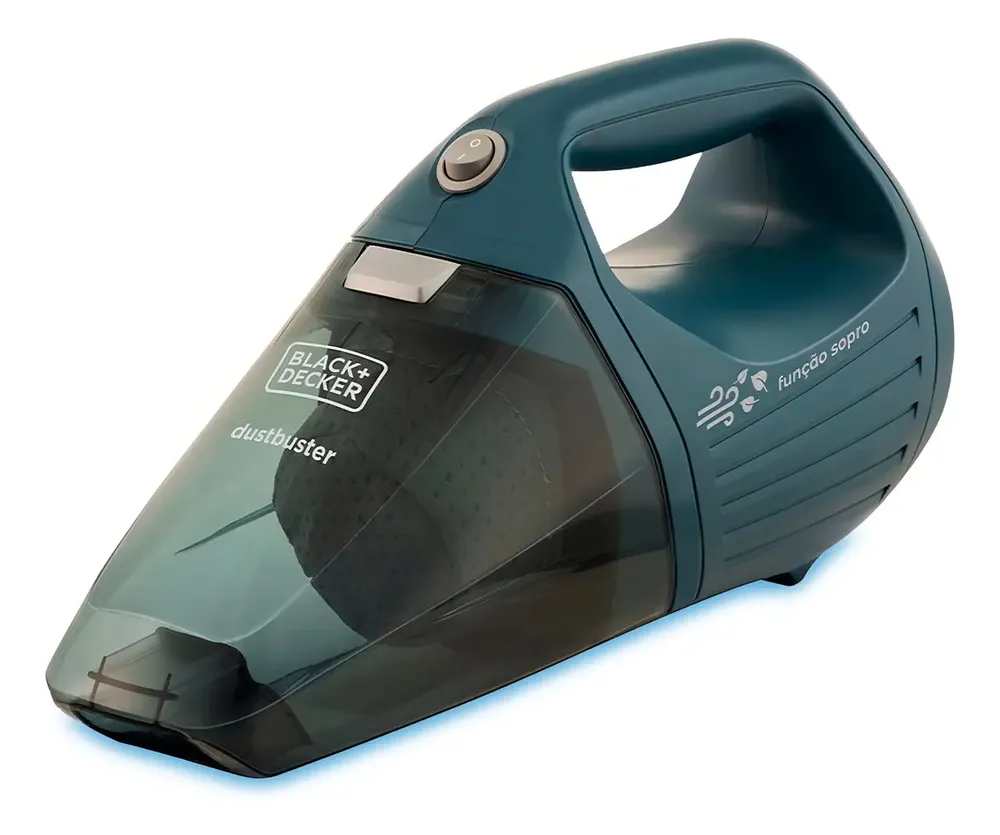 foto de Aspirador de Pó Portátil Black Decker Modelo APS1200 com Função Sopro