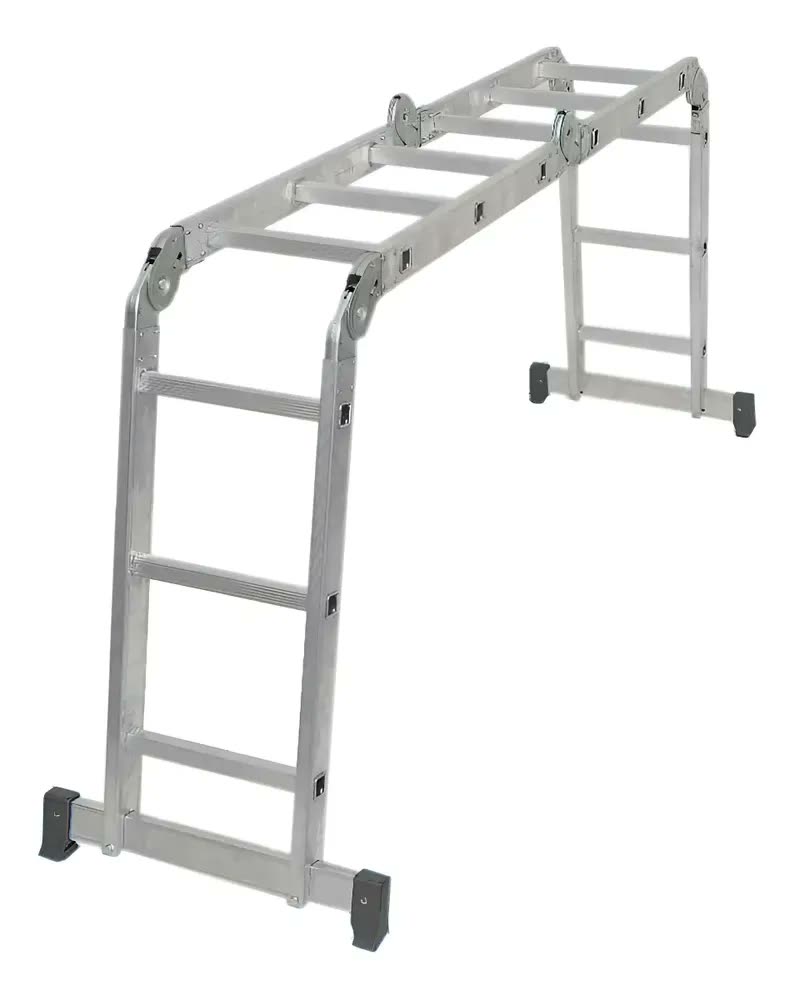 Escada Articulada 4x3 Alumínio 3,40m 12 Degraus – Reisam