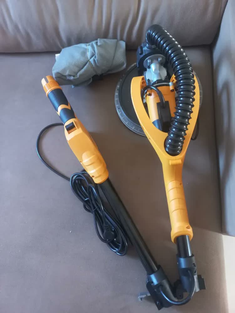 foto de Lixadeira profissional de parede CSM LPC 750 amarela e preta 60Hz 750W