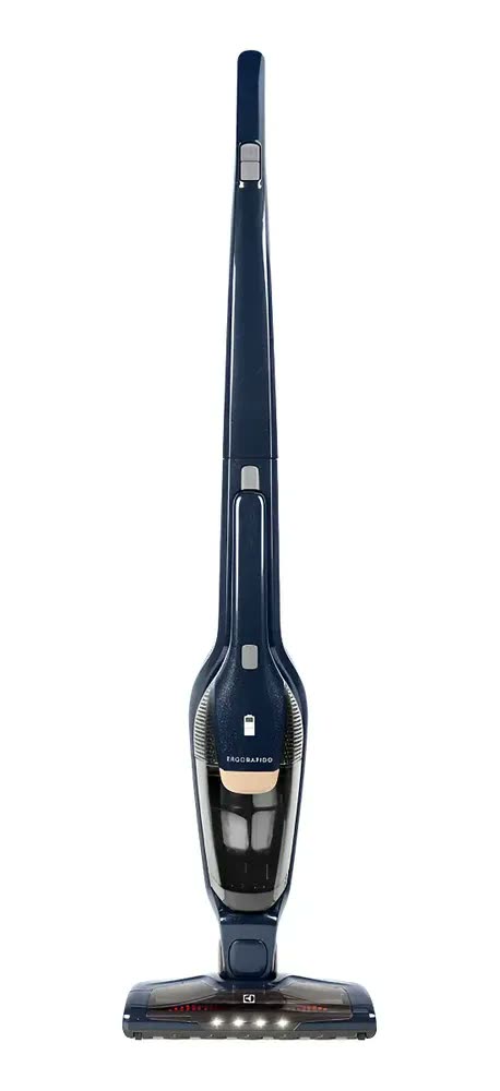 Aspirador de Pó Vertical ERG28 18V Ergorapido Electrolux sem Fio 2 em 1 Luz LED até 45 min ERG28 - Bivolt