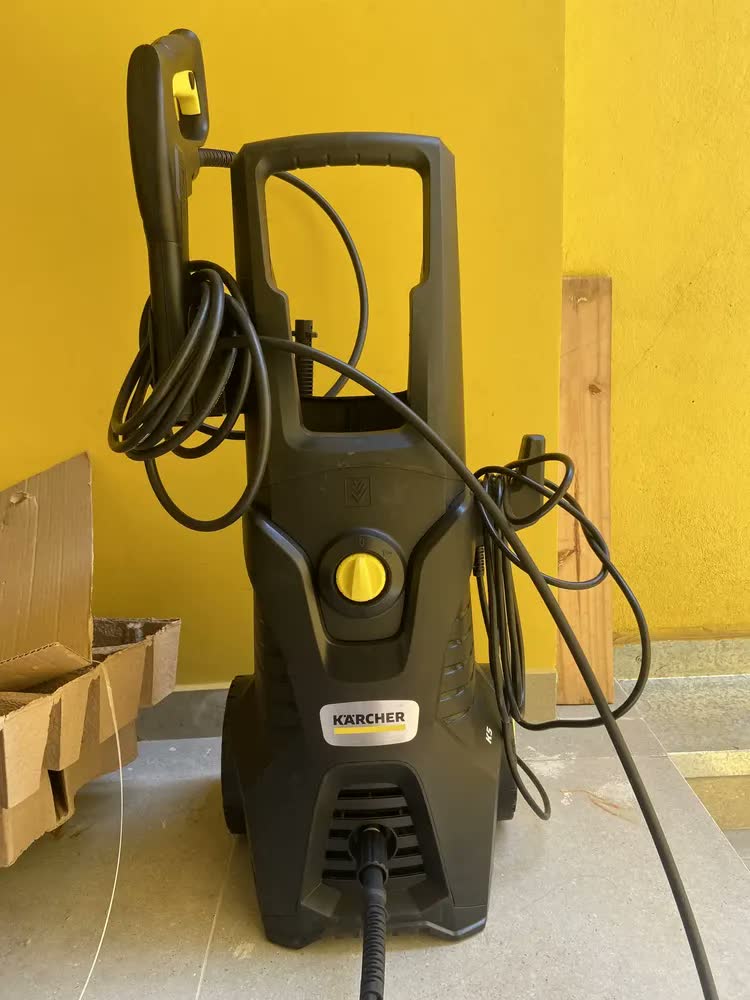 foto de Lavadora de Alta Pressão Kärcher K5 2100 PSI 380L/h 1900W Motor Indução Com Jato Turbo Rotativo e Lança Leque