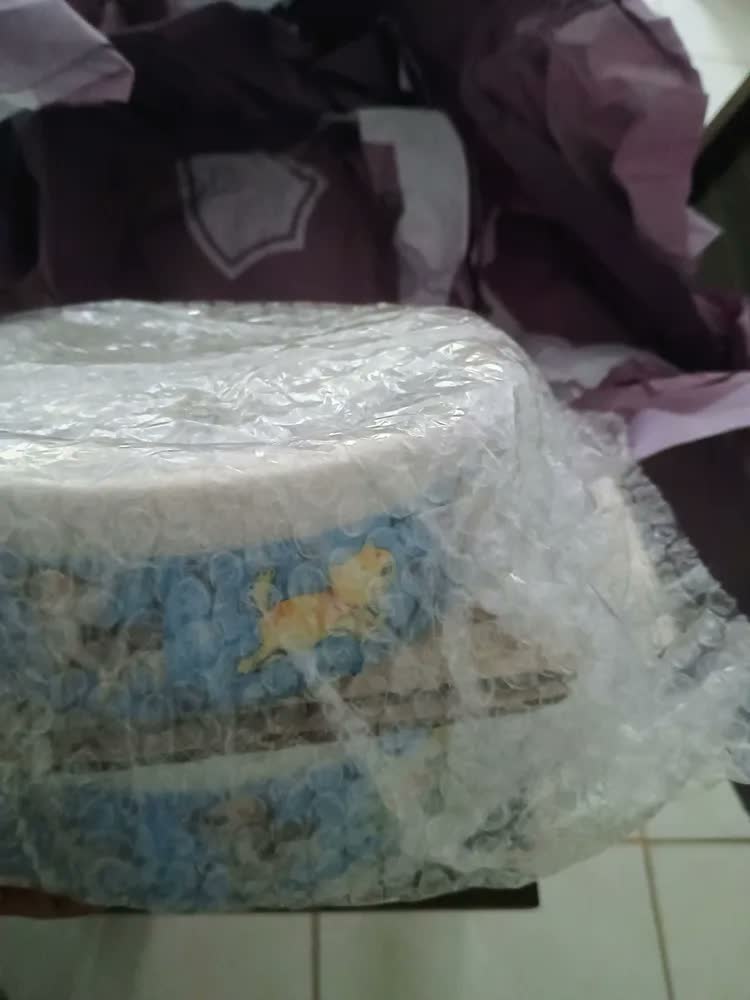 foto de 2 Comedouro Cachorro Bebedouro Caes Porcelana Alimentador