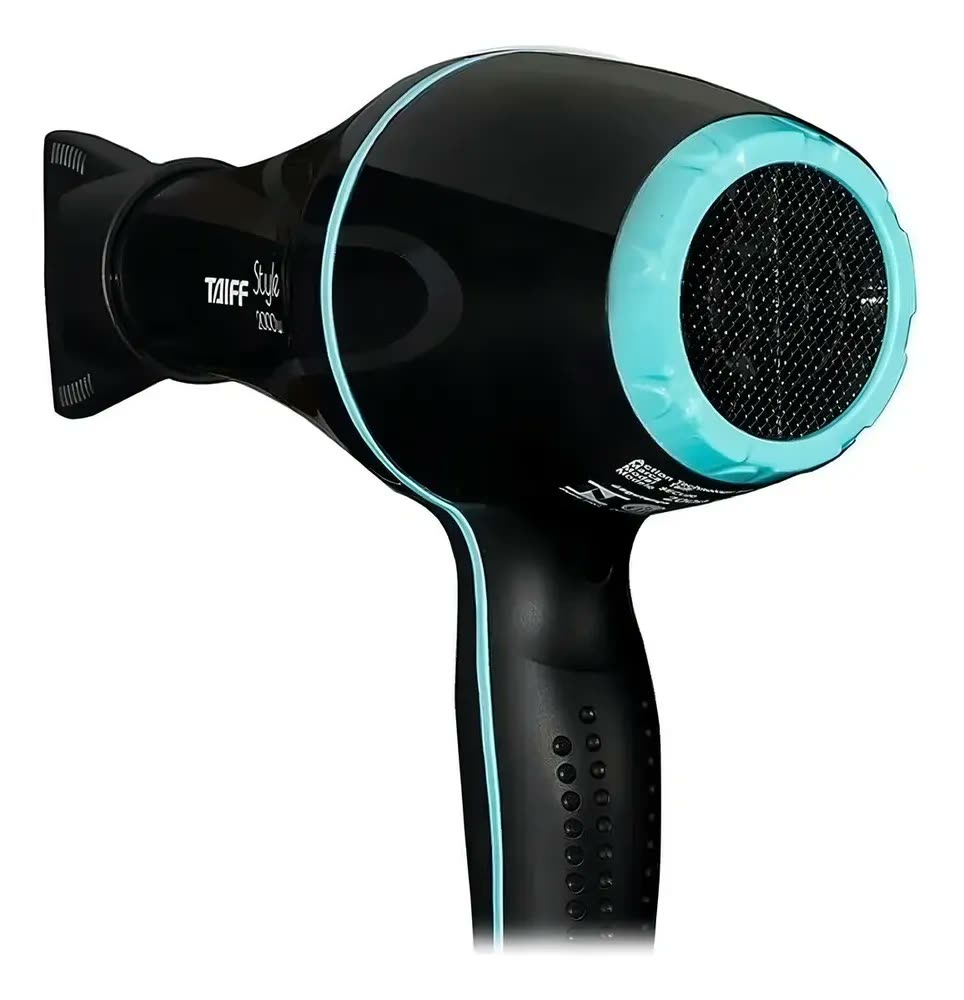 foto de Secador Taiff Style 2000w Motor Ac Preto 127 v