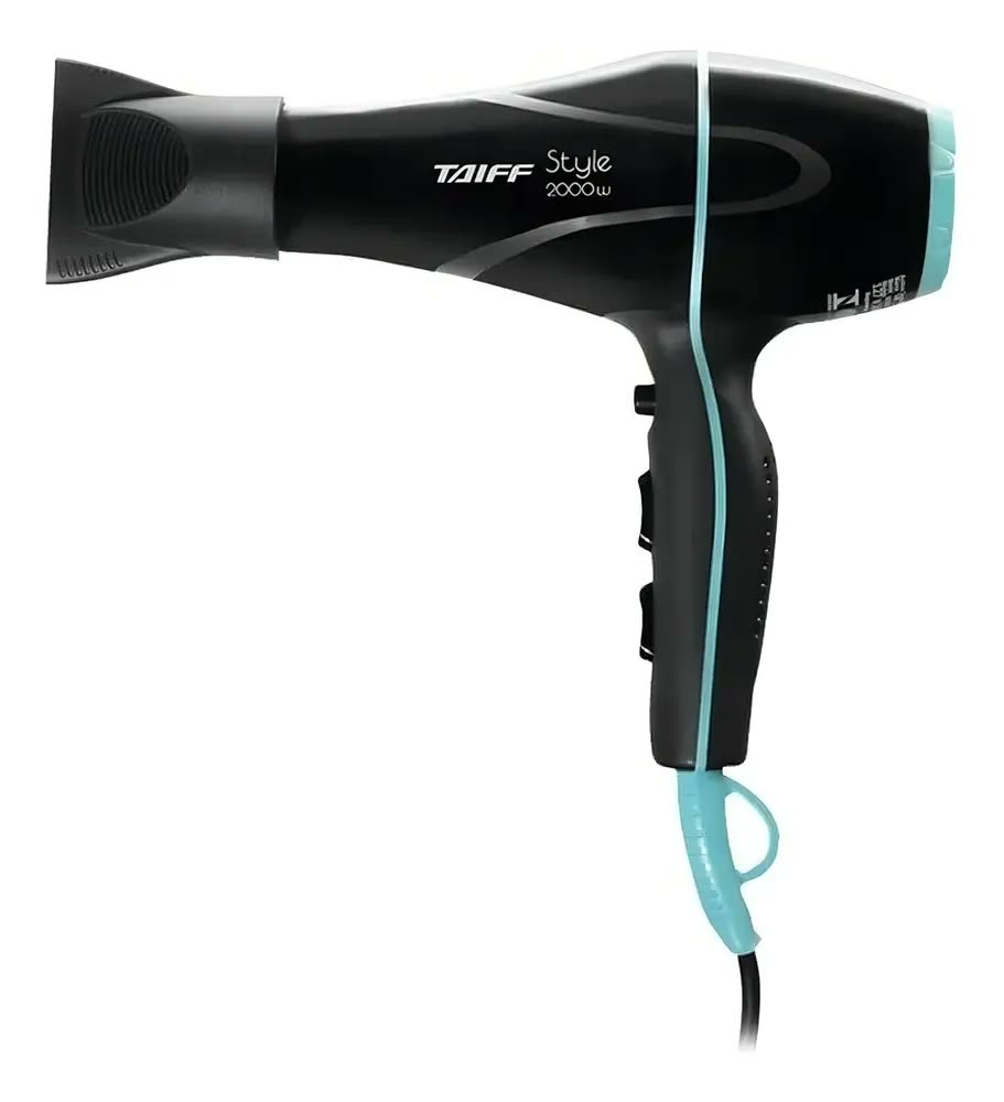 foto de Secador Taiff Style 2000W Iônico Profissional Silencioso Preto..