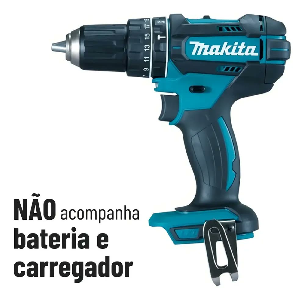 Furadeira Parafusadeira De Impacto DHP482Z Makita Sem bateria
