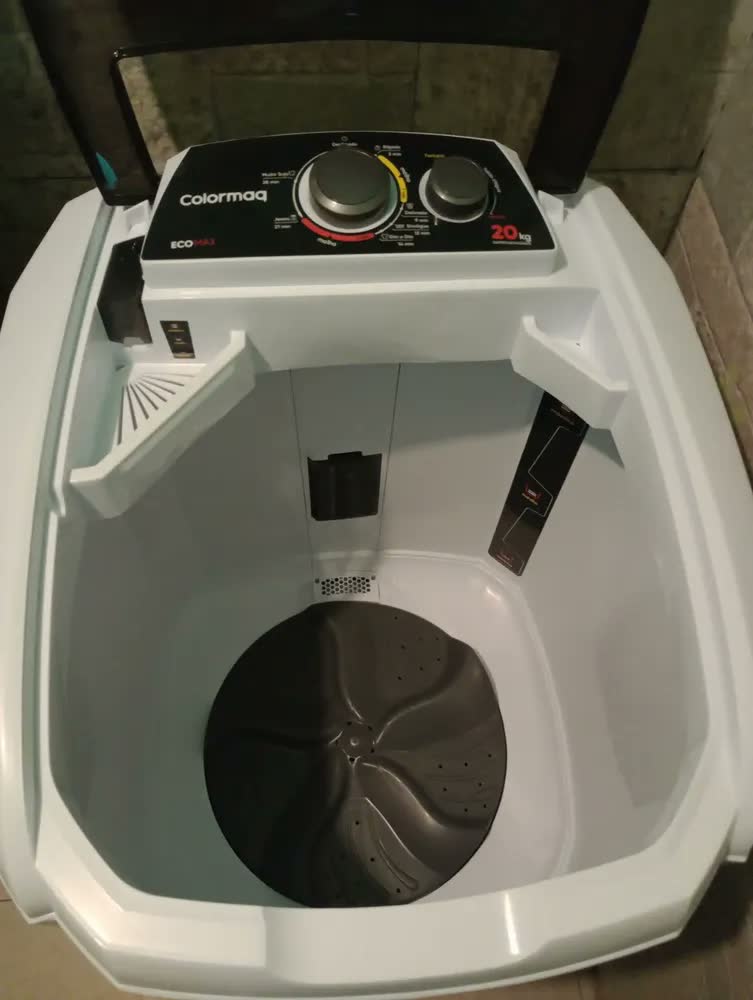 foto de Lavadora Semiautomática Lcs 20kg Branca Colormaq 110v Branco
