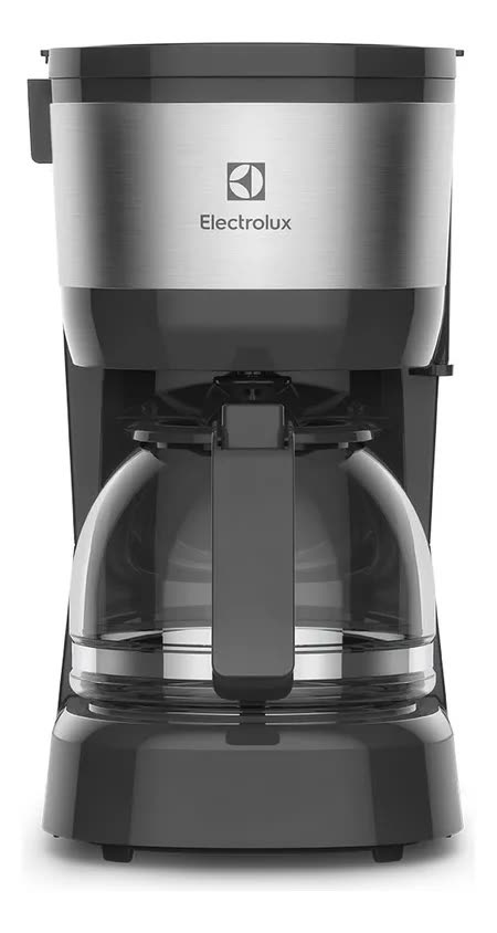 foto de Cafeteira Elétrica Electrolux Jarra vidro, acabamento inox filtro Permanente Removível Sistema Corta Pingos Capacidade 15 xicaras 600ml ECM10