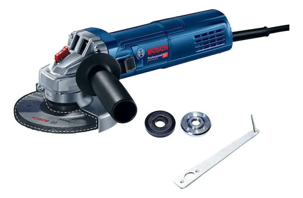 Esmerilhadeira angular Bosch GWS 9-125 S, 1,7kg, 900 W + acessório