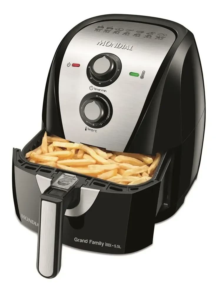 foto de Fritadeira Elétrica Mondial Grand Family 5,5l AF-55I