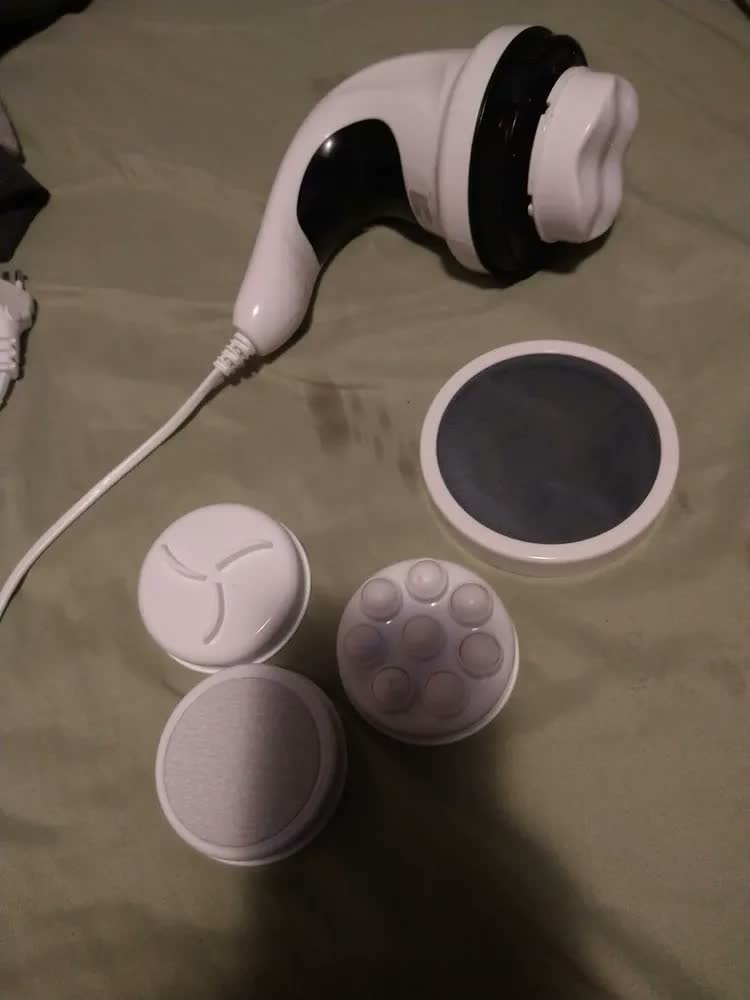 foto de Relaxmedic Massageador Elétrico Orbital 2600 Rotações Cor Branco