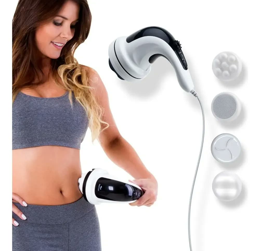 foto de Relaxmedic Massageador Elétrico Orbital 2600 Rotações Cor Branco