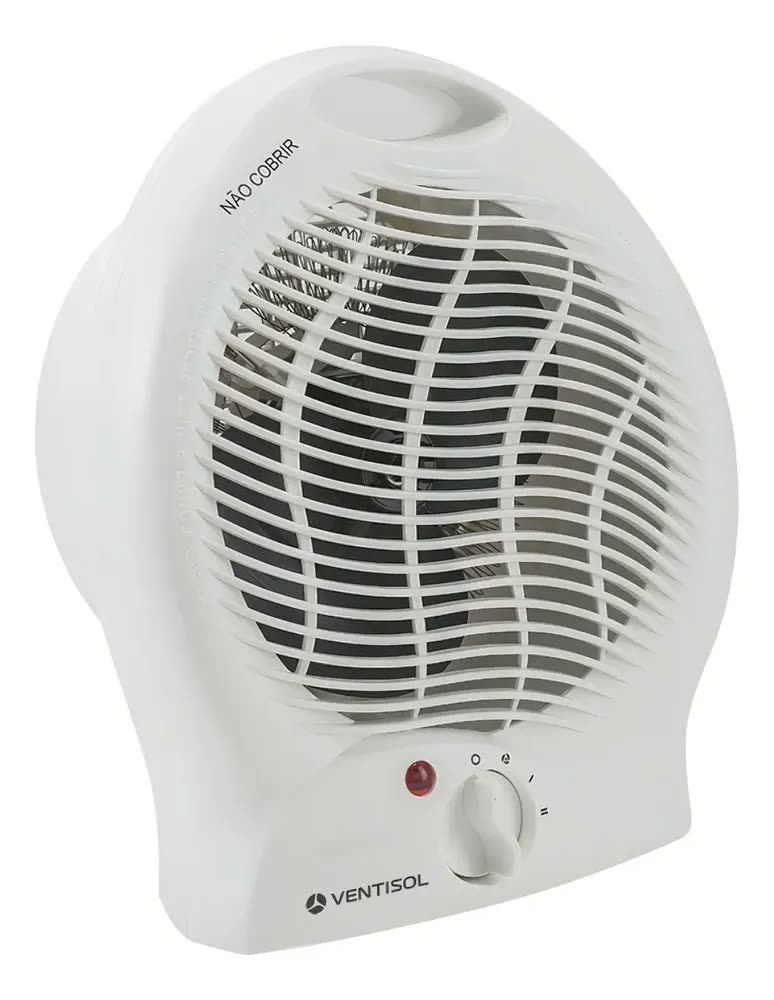Aquecedor Ventisol A1 1500W Branco Compacto e Seguro