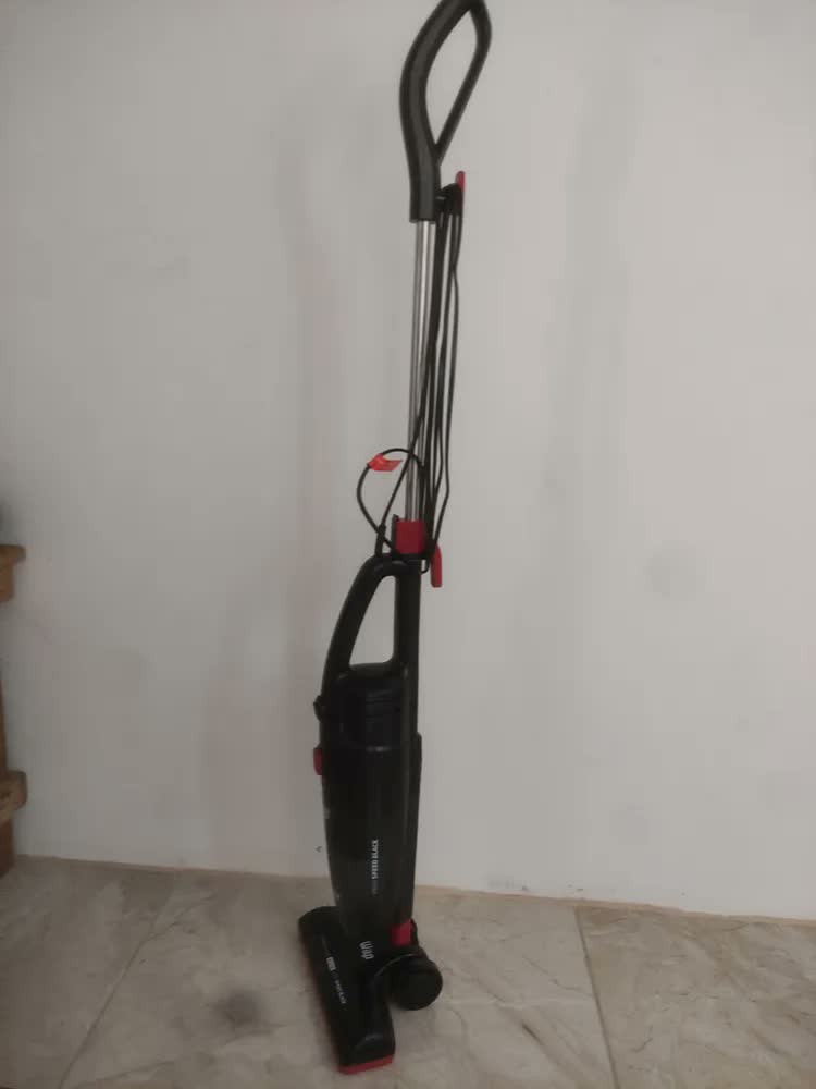 foto de Aspirador de pó vertical 2 em 1 Wap High Speed Black cor vermelho e preto