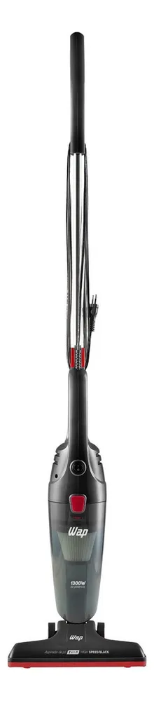 foto de Aspirador de pó vertical 2 em 1 Wap High Speed Black cor vermelho e preto