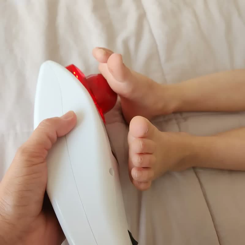 foto de Massageador elétrico portátil pelo corpo inteiro Relaxshop Profissional branco/vermelho
