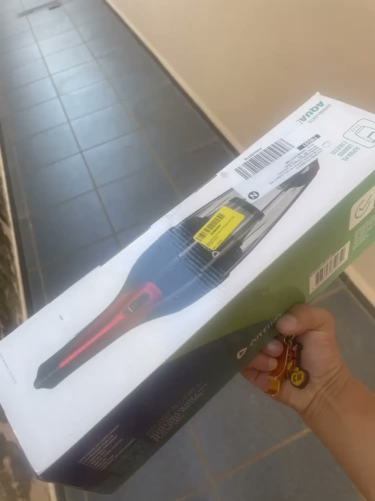 foto de Aspirador de pó água e objetos sem fio portátil Artiko Aquadust turbo potente lithium