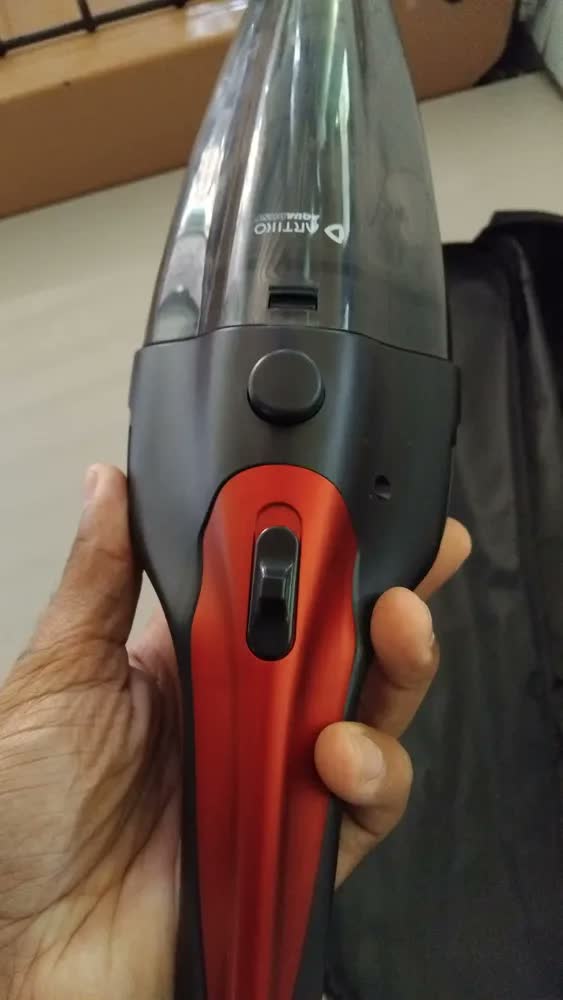 foto de Aspirador de pó água e objetos sem fio portátil Artiko Aquadust turbo potente lithium