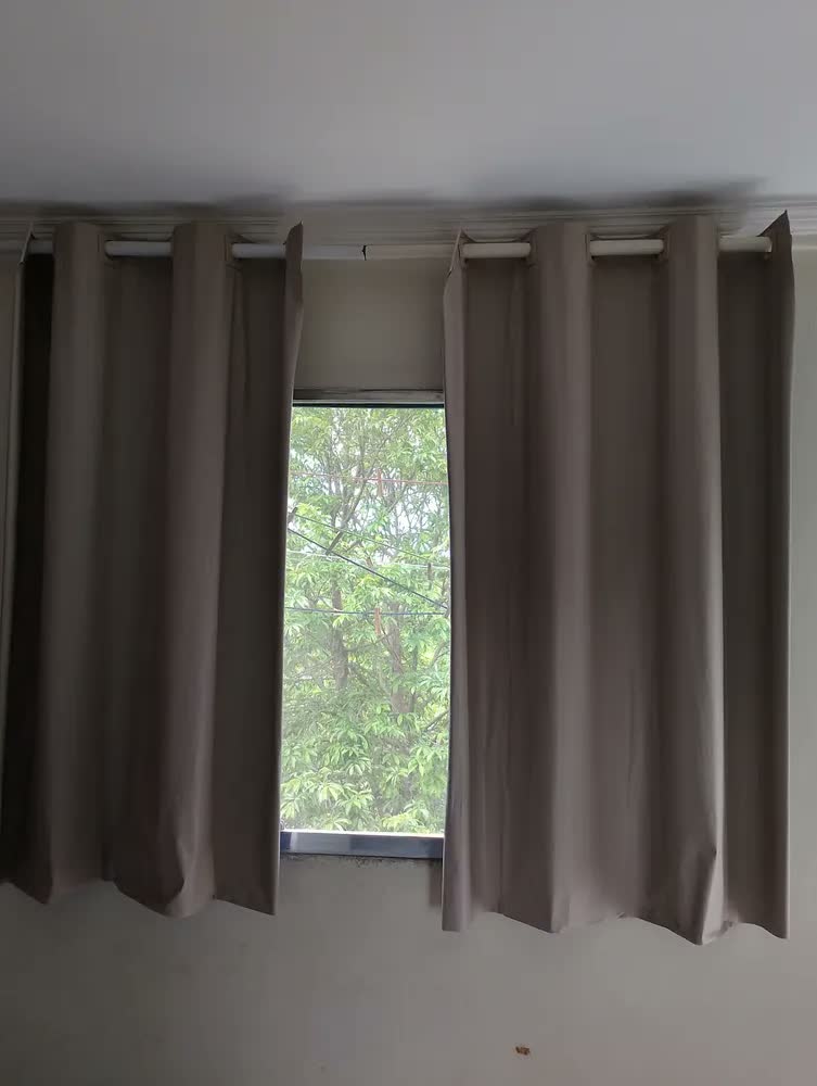 foto de Cortina Blackout 2,20 X 1,40 Para Janela Corta Luz Blecaute